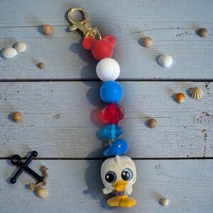 Handmade Donald Duck Bag Charm/ Keychain